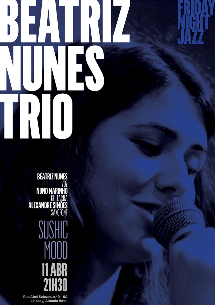 Beatriz Nunes Trio no Sushic Mood // 11Abr