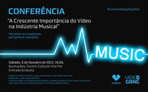 Conferência em Guimarães sobre o vídeo e a Indústria musical