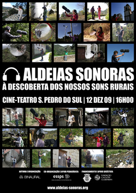 cartaz de Aldeias Sonoras