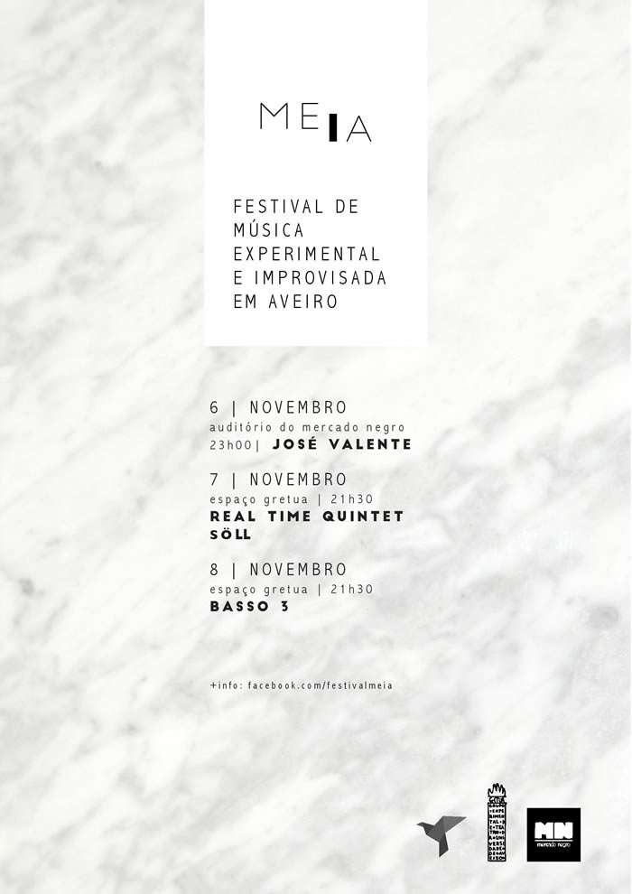 MEIA – 1ª edição de Música Experimental e Improvisada em Aveiro 2014