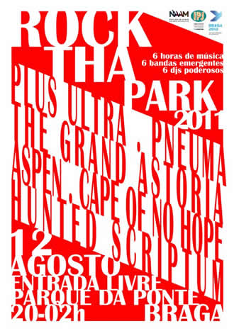 cartaz Rock tha Park 2011
