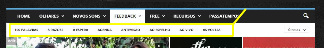 submenu