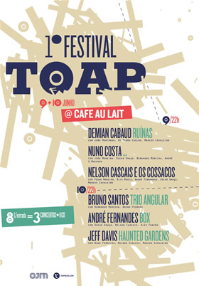 cartaz de 1º Festival TOAP