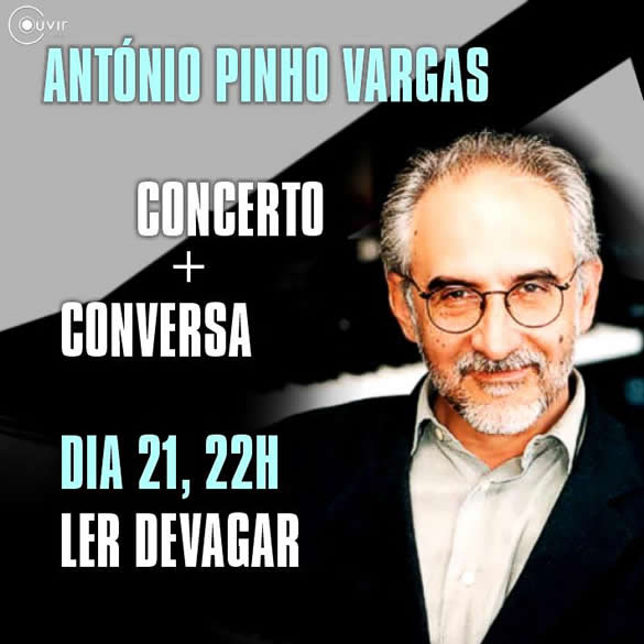 António Pinho Vargas – Ler Devagar – Lisboa – 21/Jul/12