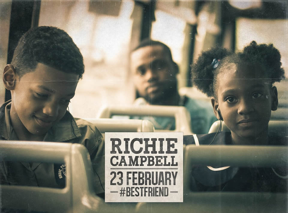Chegou o novo single de Richie Campbell