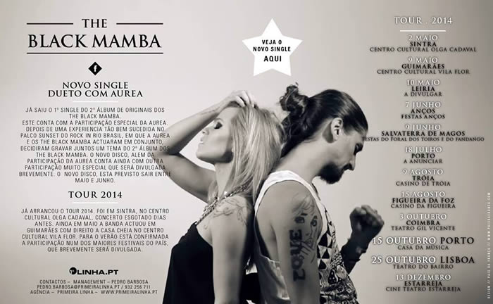 The Black Mamba com novo single