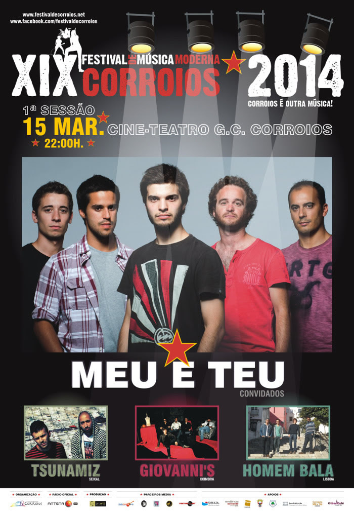 XIX Festival de Música Moderna Corroios 2014 – 1ª Sessão