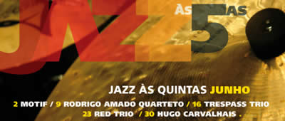 Jazz às Quintas no CCB – Junho