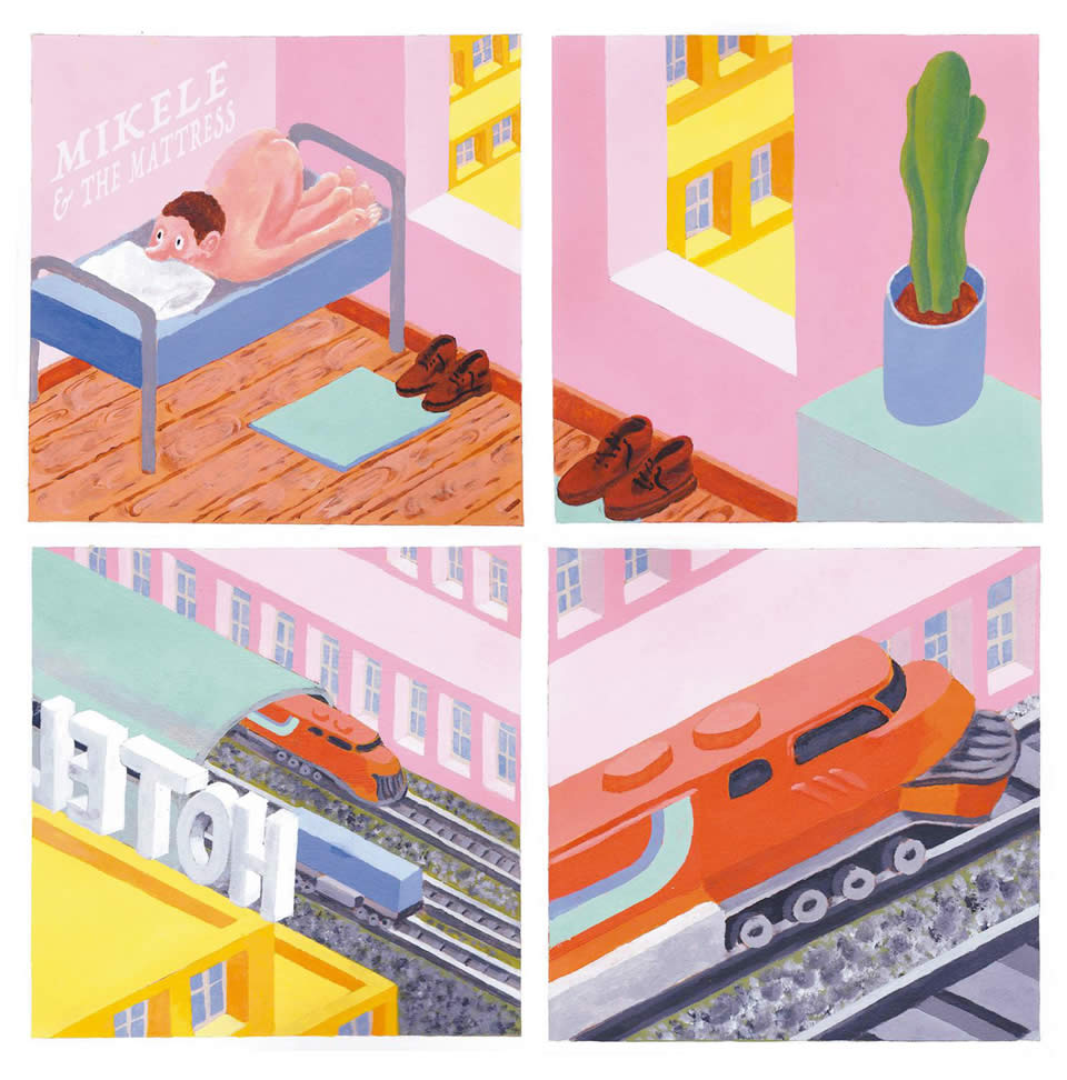 [nota de imprensa] Mikele and the Mattress  – “The Trains that lead to Antwerp” (Honeysound)